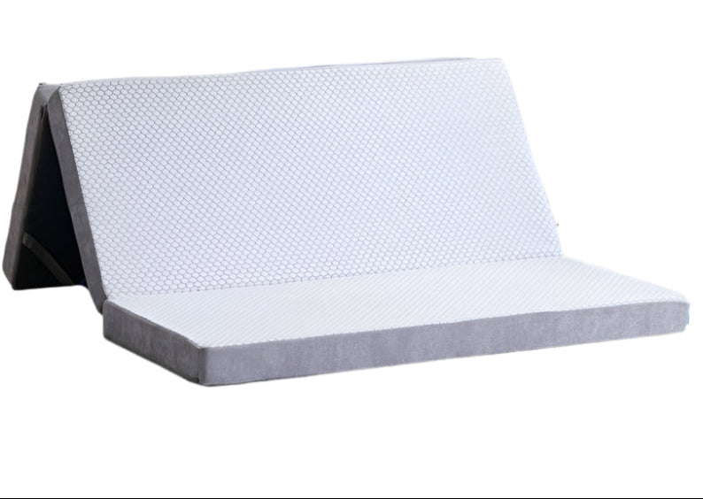 Odorless Foldable Mattress with Storage Bag, 80" x 60"x 4" Memory Foam Queen Size