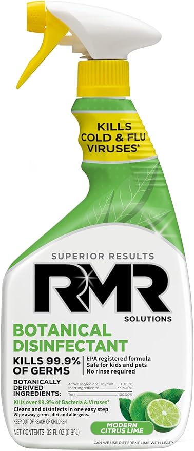Botanical Disinfectant and Cleaner, Kills 99% of Household Bacteria and Viruses