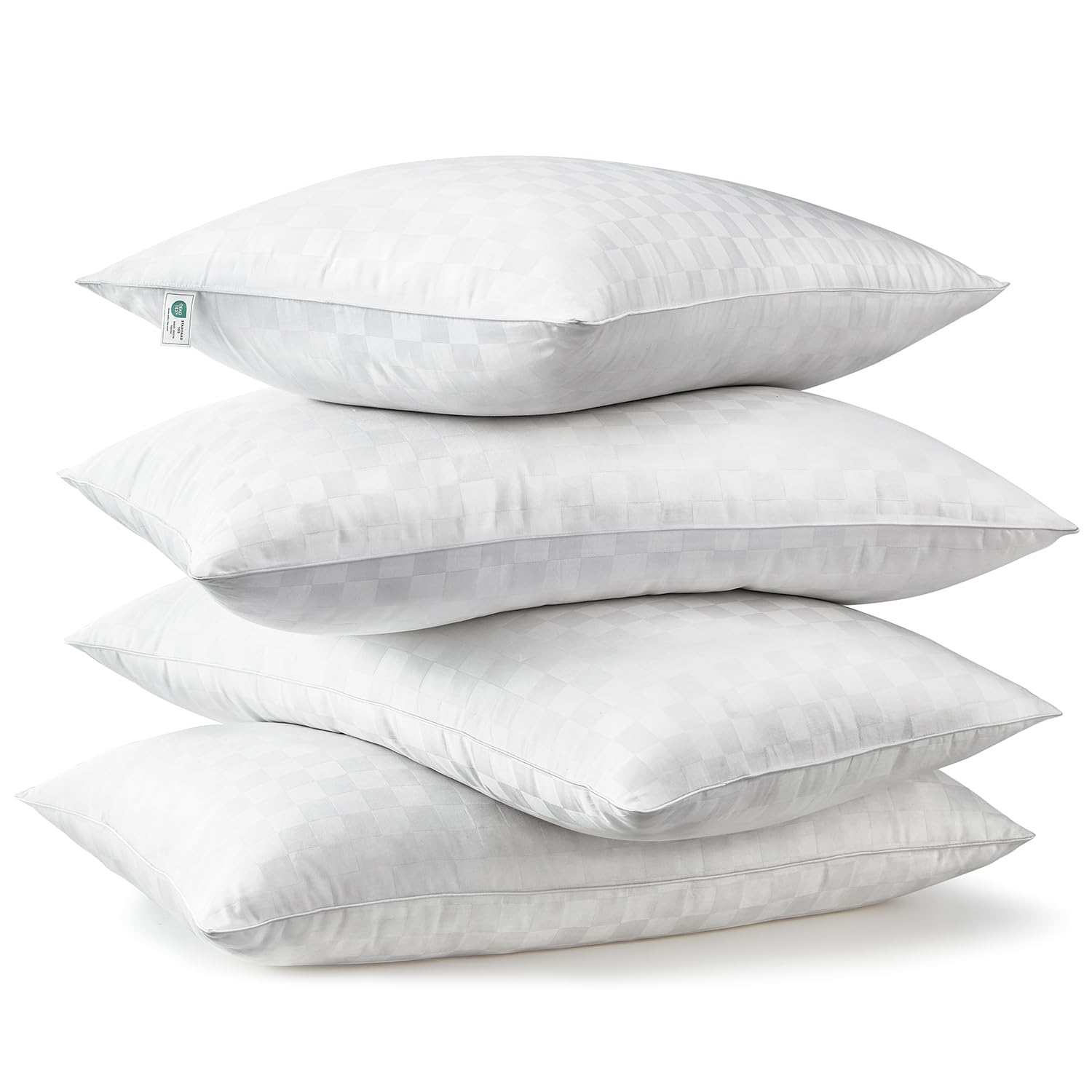 Pillows Standard Size Set of 4 Soft and Skin Friendly | Down Alternative Pillow for Back