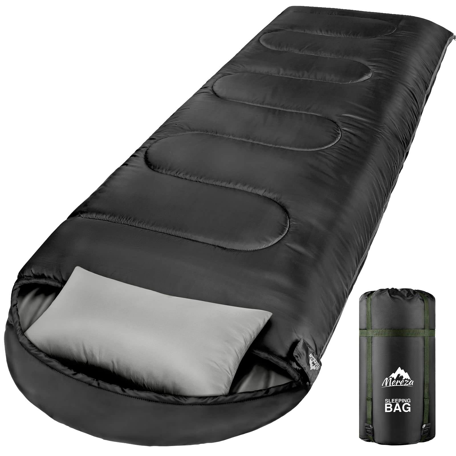 Degree Winter Sleeping Bag for Adults Kids with Pillow, Cold Weather