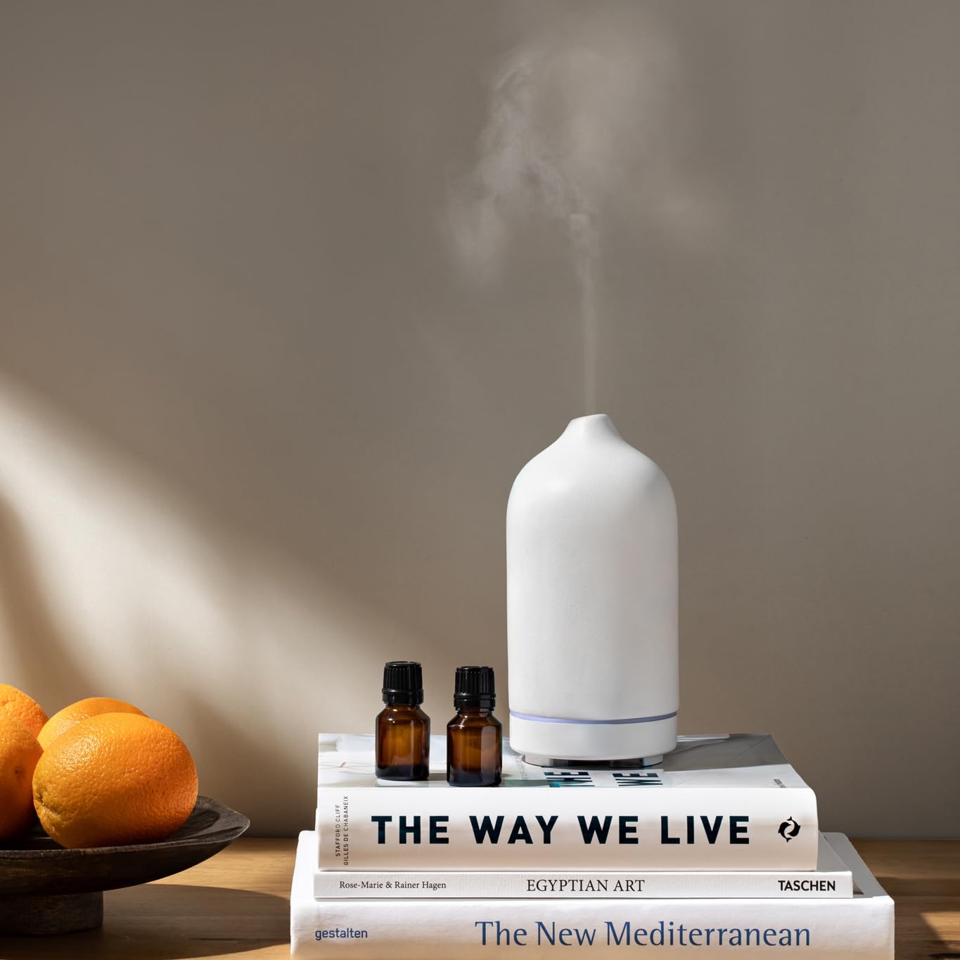 Diffuser (Black), 100ml Ultrasonic for Essential Oils Aromatherapy