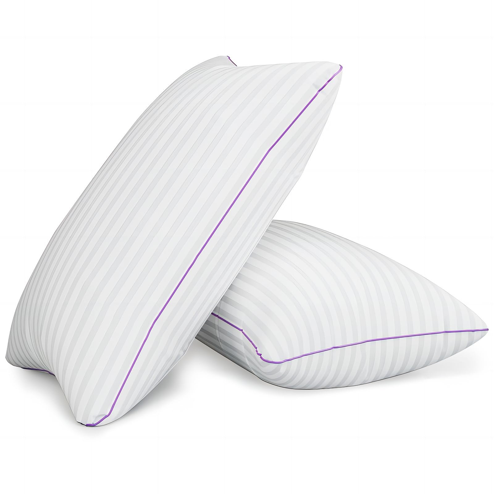 Pillows Standard Size Set of 2,Breathable Hotel Collection Bed Pillows for Sleeping