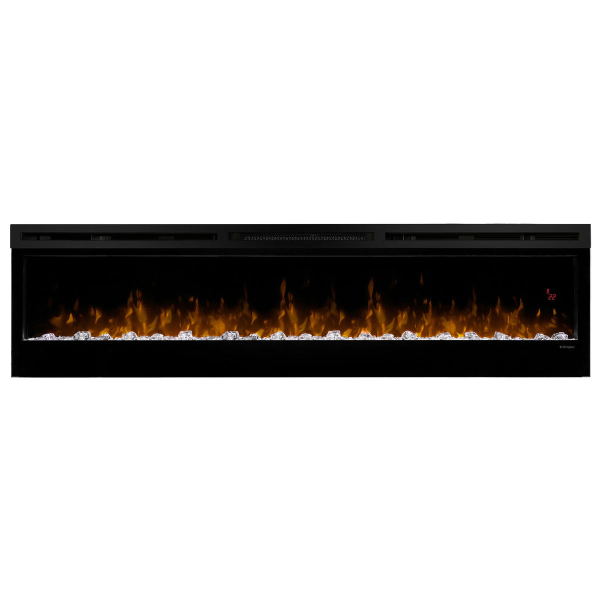 Linear Electric Fireplace, 74-Inch