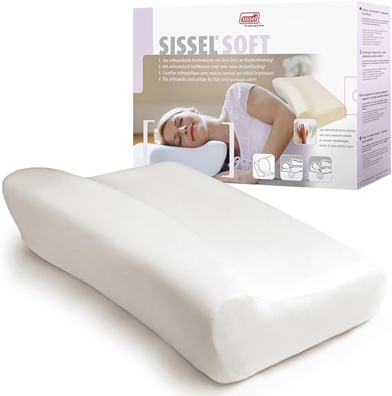 Soft Plus Orthopedic Neck Pillow | Viscoelastic Memory Foam for Perfect Sleep Comfort