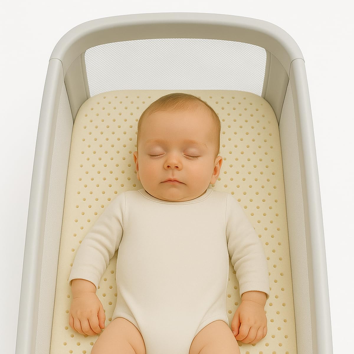 Baby Crib Mattress Topper - 2" Latex for Mini Sleeper (31"x18")