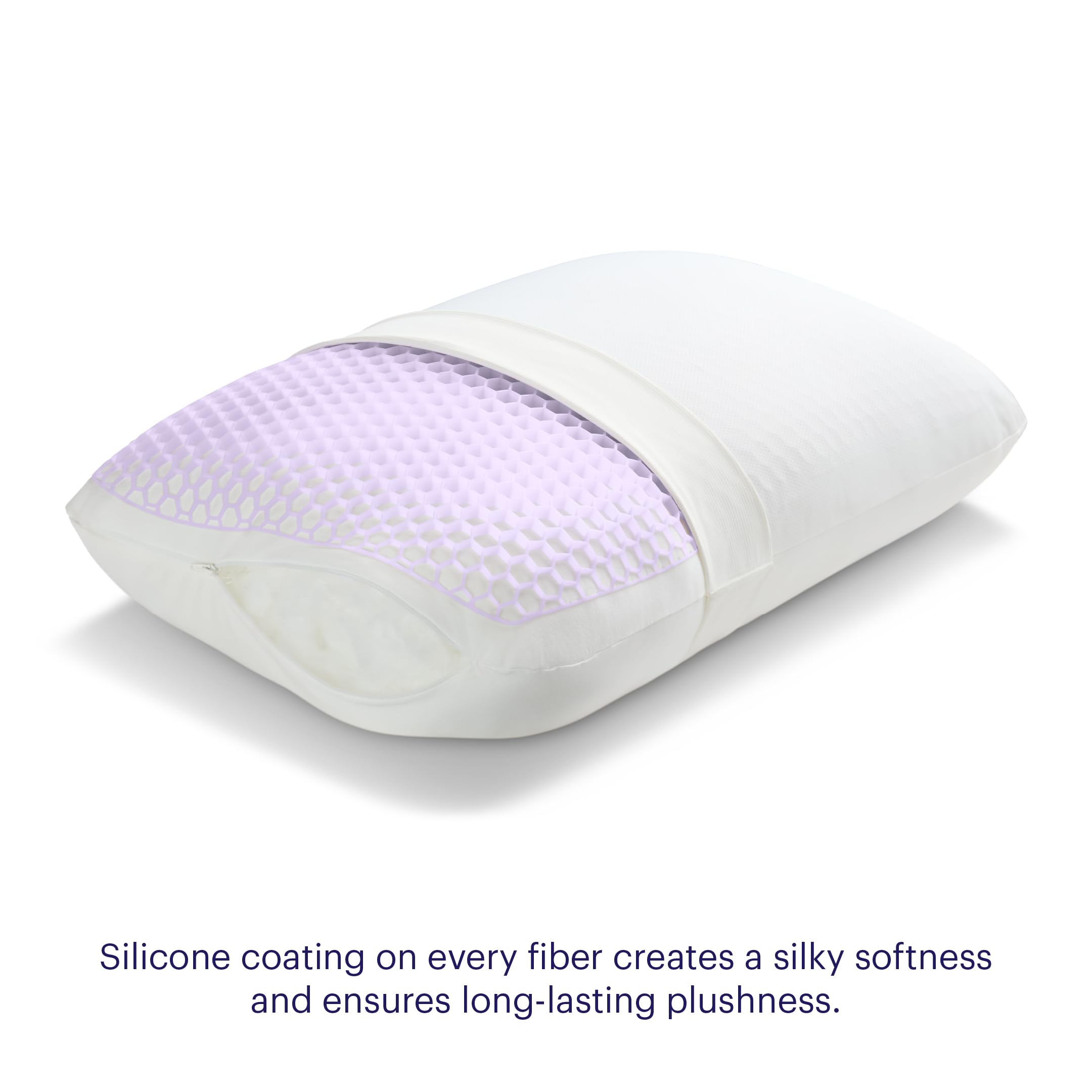 GridCloud Pillow – Plush Down-Alternative Pillow with GelFlex