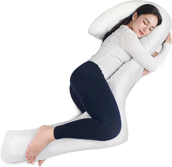 Body Pillow for Side Sleepers, 68 Inch Long Pillow Memory Foam Pillow
