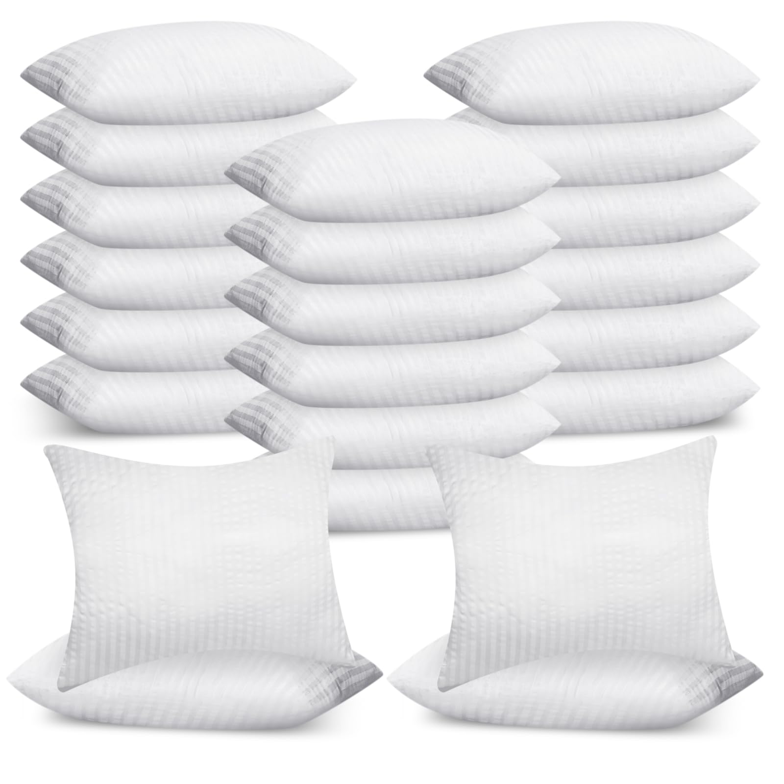 20 Pcs Standard Bed Pillows for Sleeping Soft Down Alternative Hotel Bedding Pillows Inserts