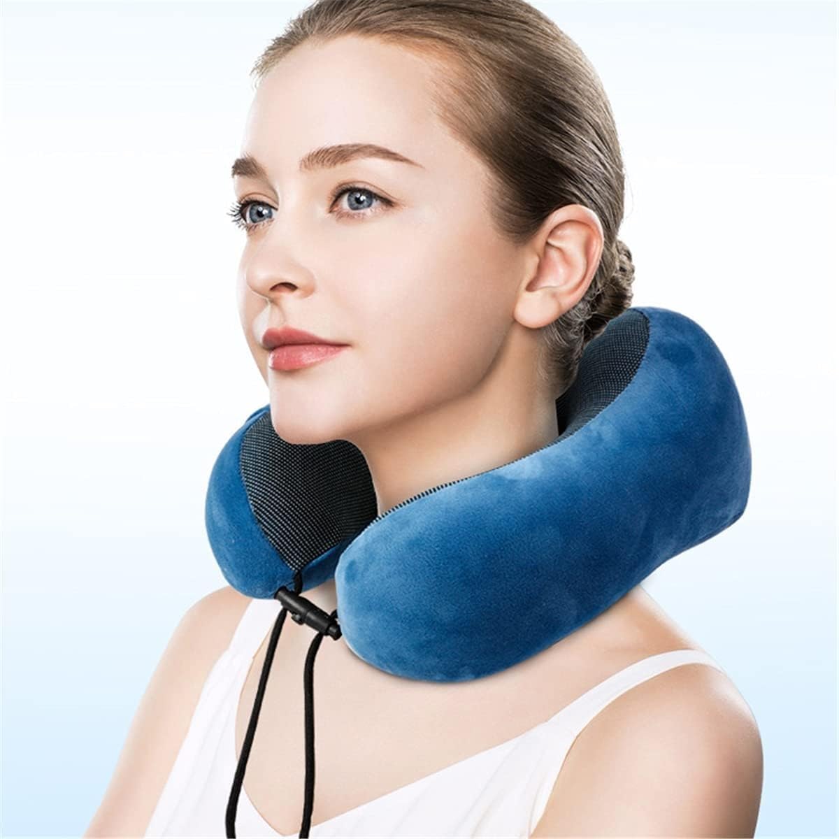 Travel Storage Neck Pillow Office nap u-Shaped Pillow Memory Foam