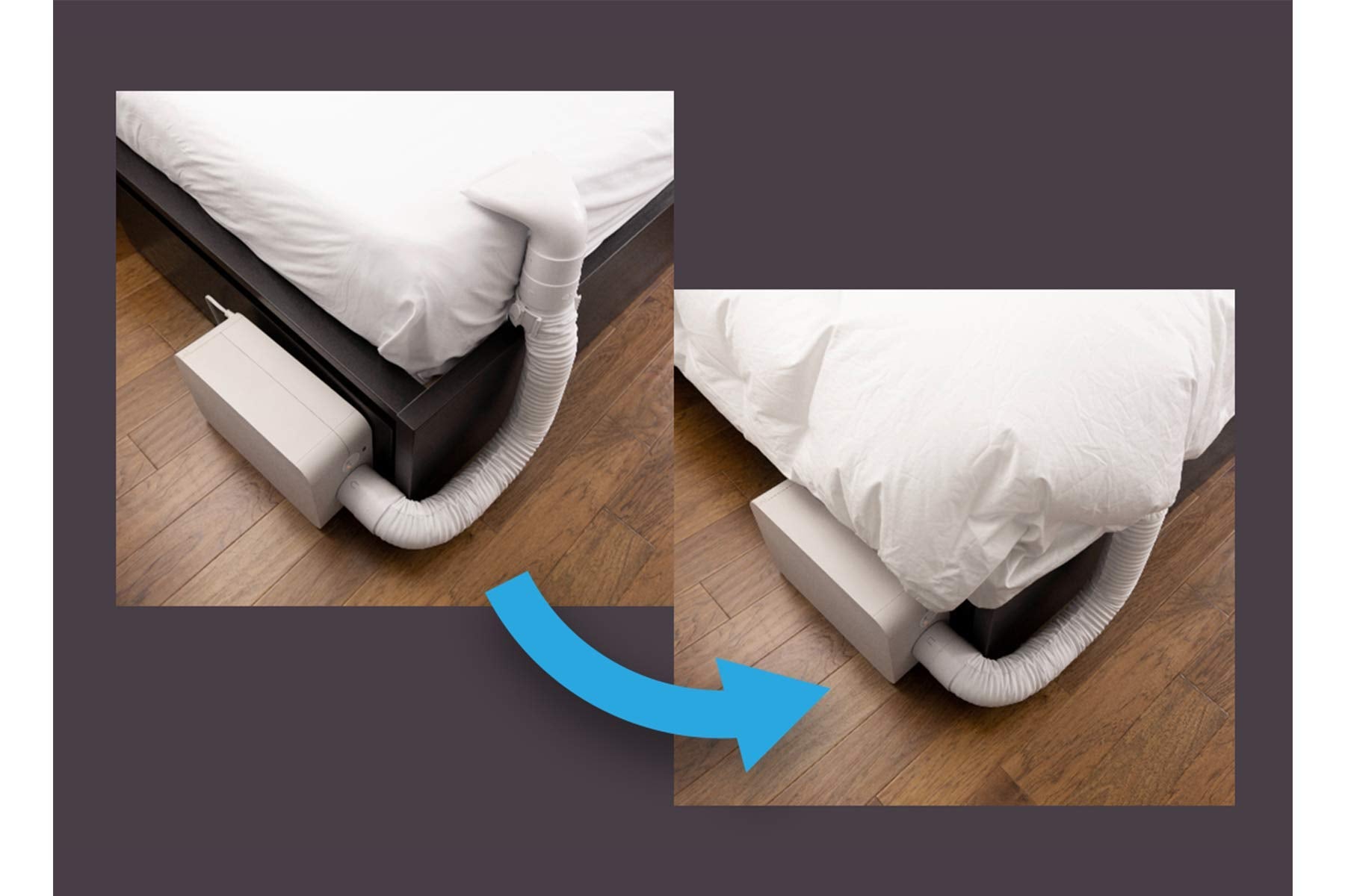 3 Climate Comfort for Beds, Cooling Fan + Heating Air (Single Temp