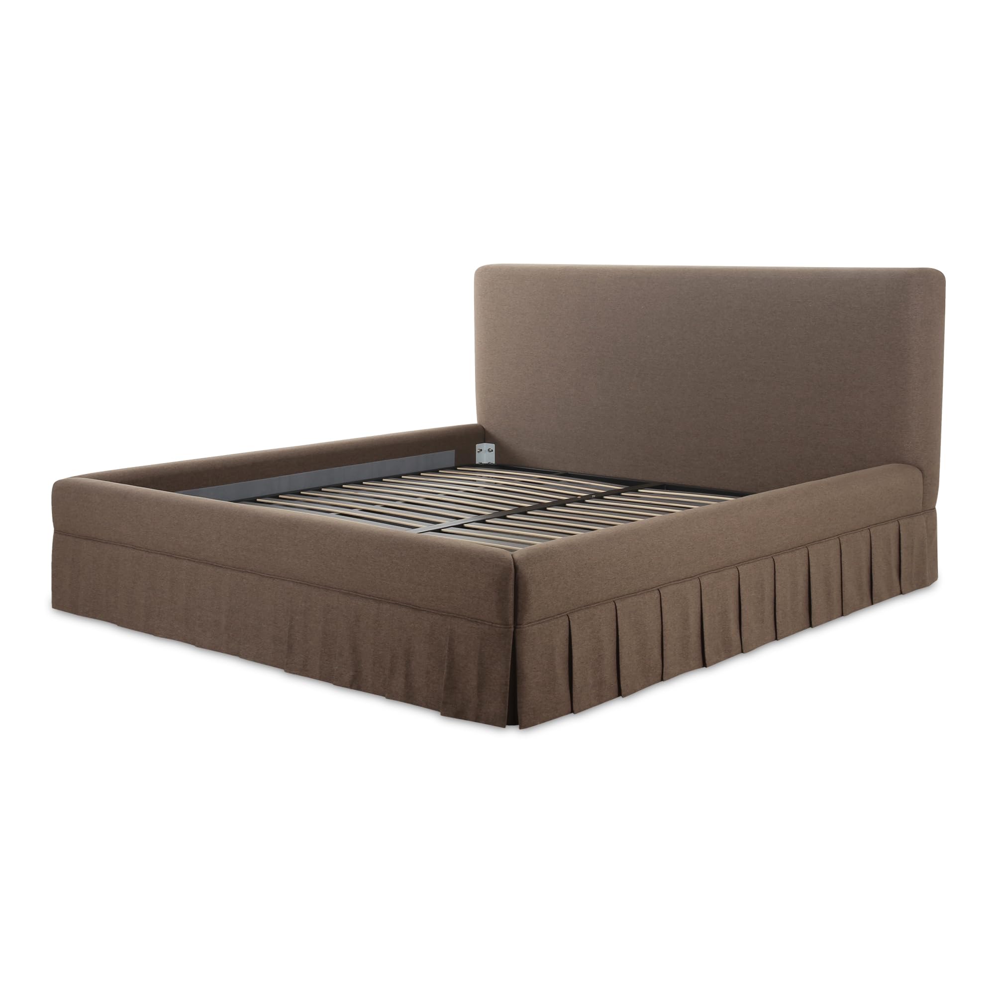 Lenora Queen Bed, Upholstered in Oeko-Tex Certified Polyester