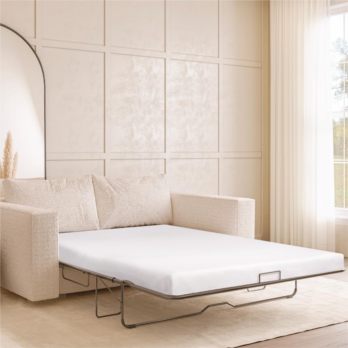 4.5 Inch Memory Foam Replacement Mattress with Breathable