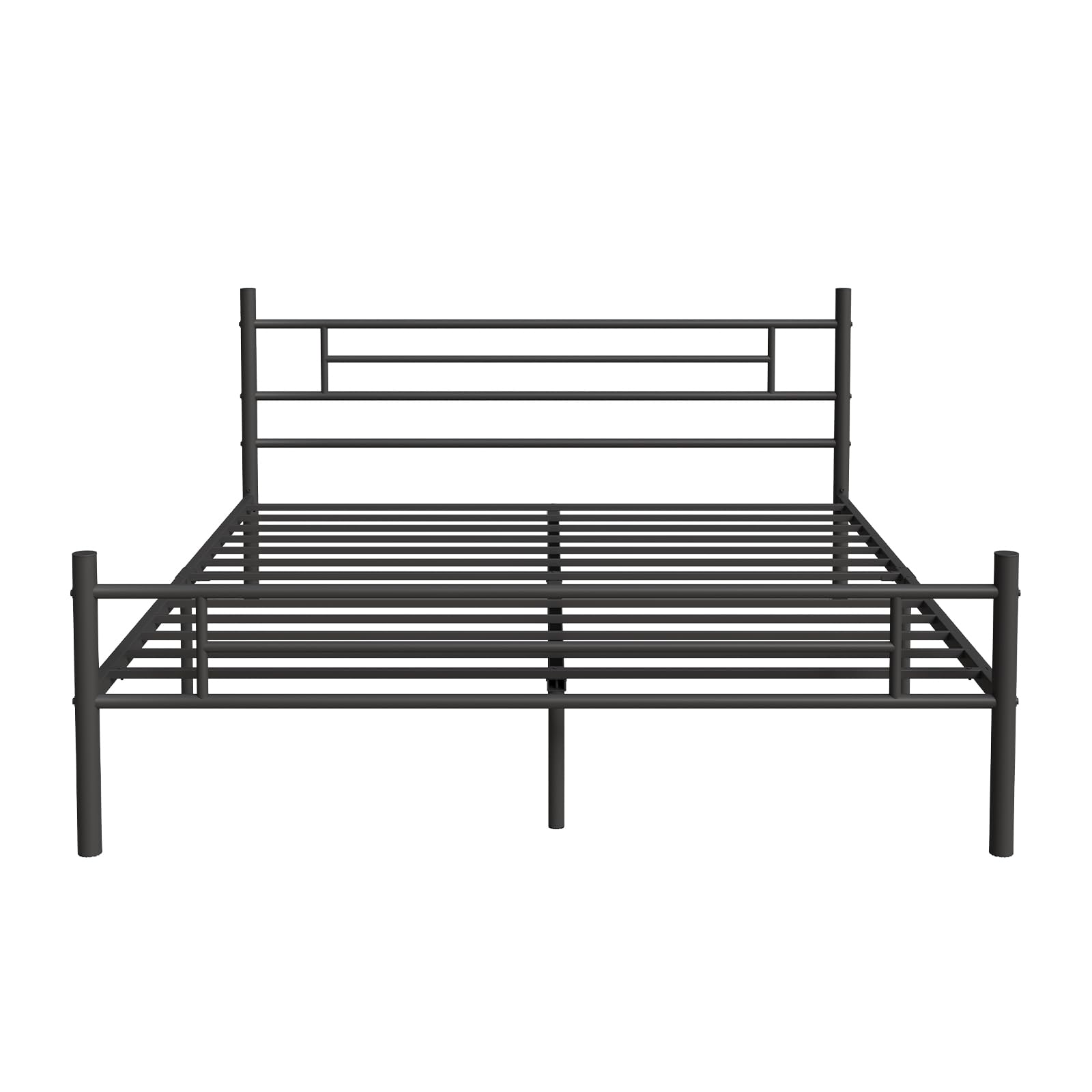 Queen Bed Frame with Headboard and Footboard