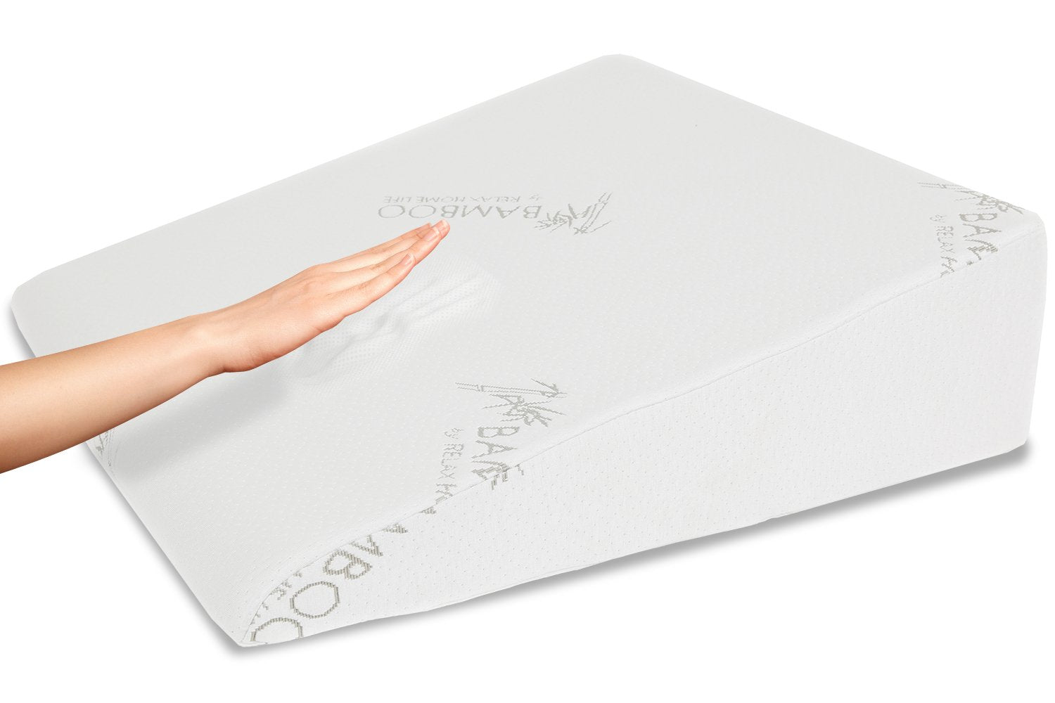 Wedge Pillow for Acid Reflux or Sleeping | 1.5 Inch Memory Foam Top