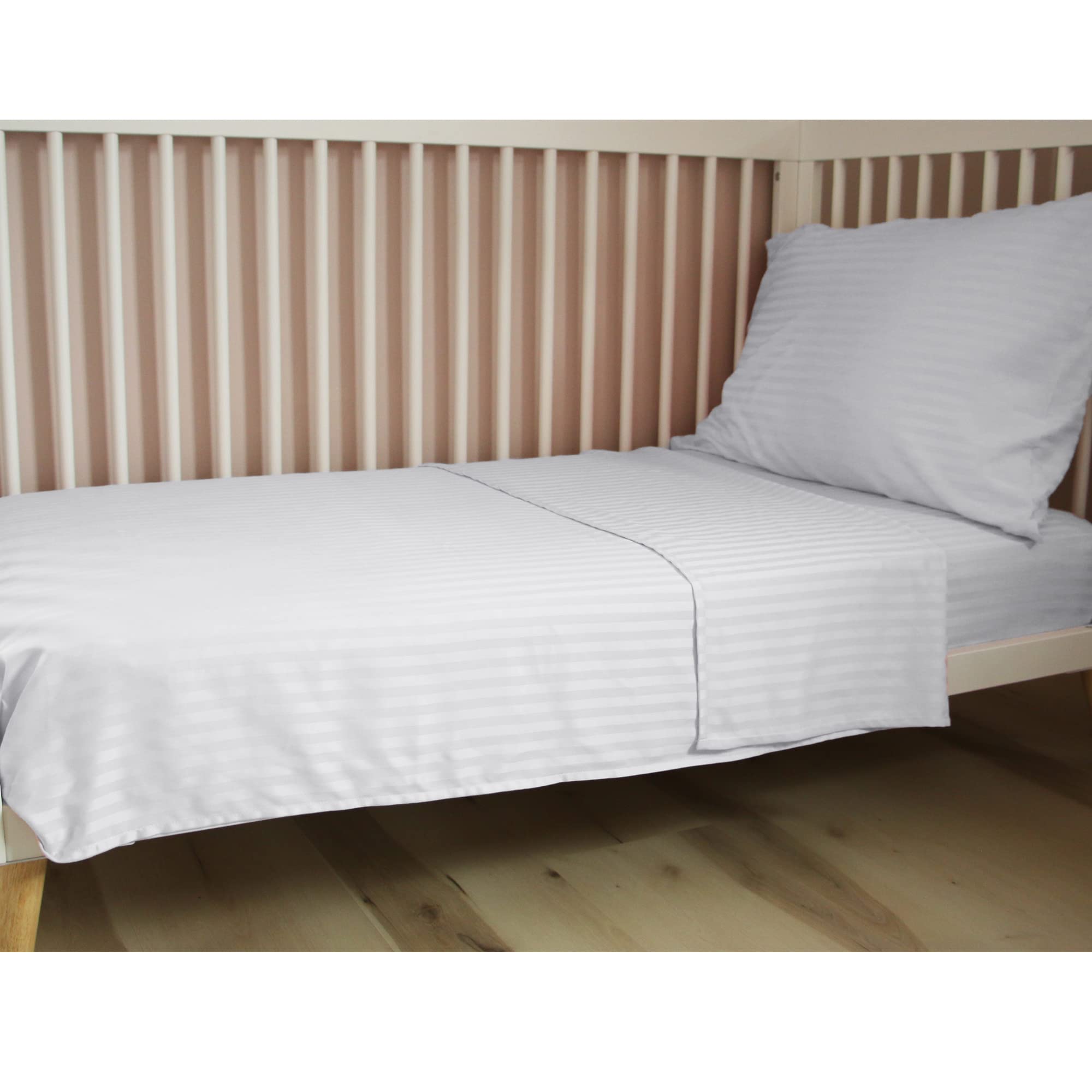 Toddler Bedding Set - 4 Piece Hypoallergenic Baby Crib Bedding Set for Boys and Girls