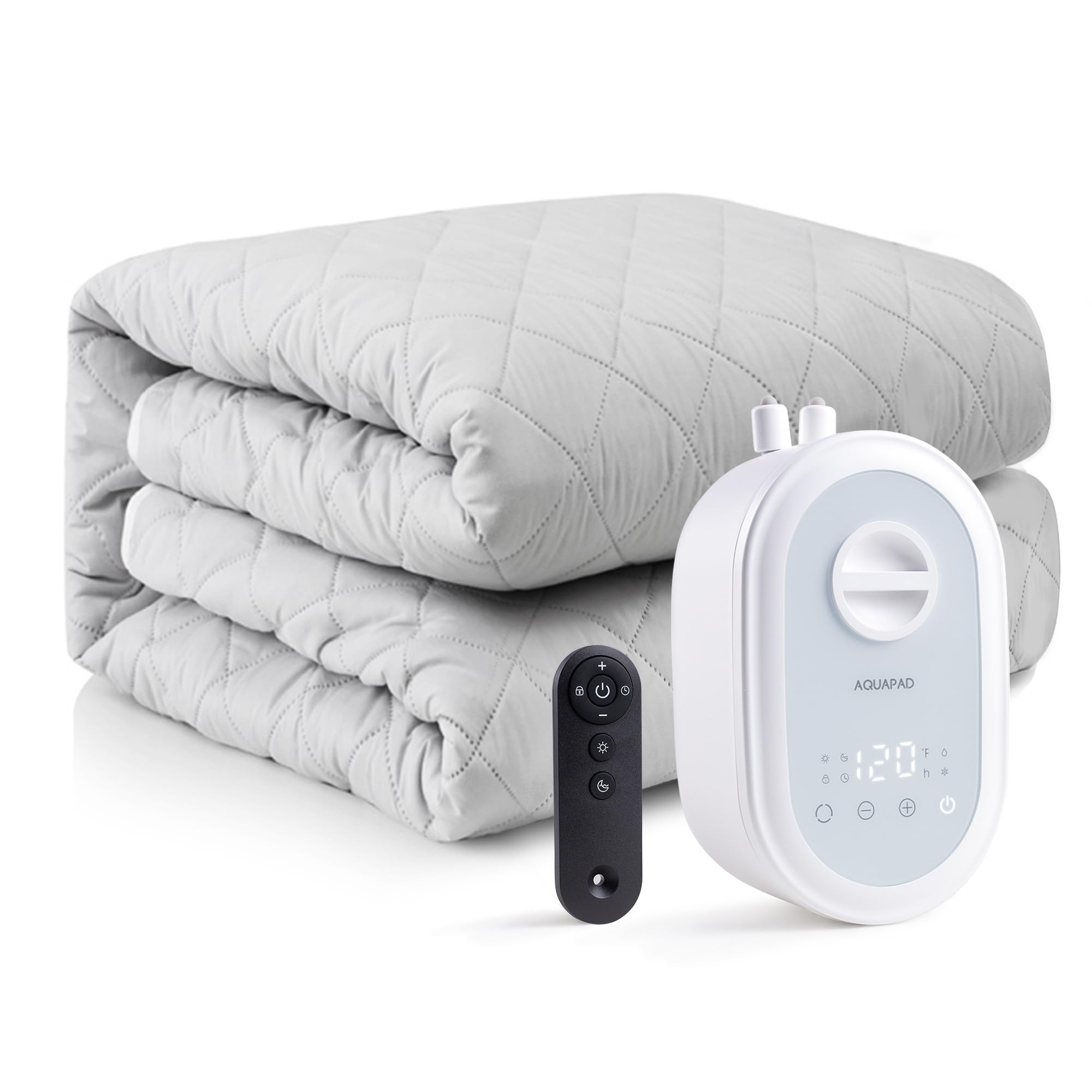 AquaPad CozyFlow Mini Water Heated Mattress Pad, 3 YR AquaCare, UL499 Tested