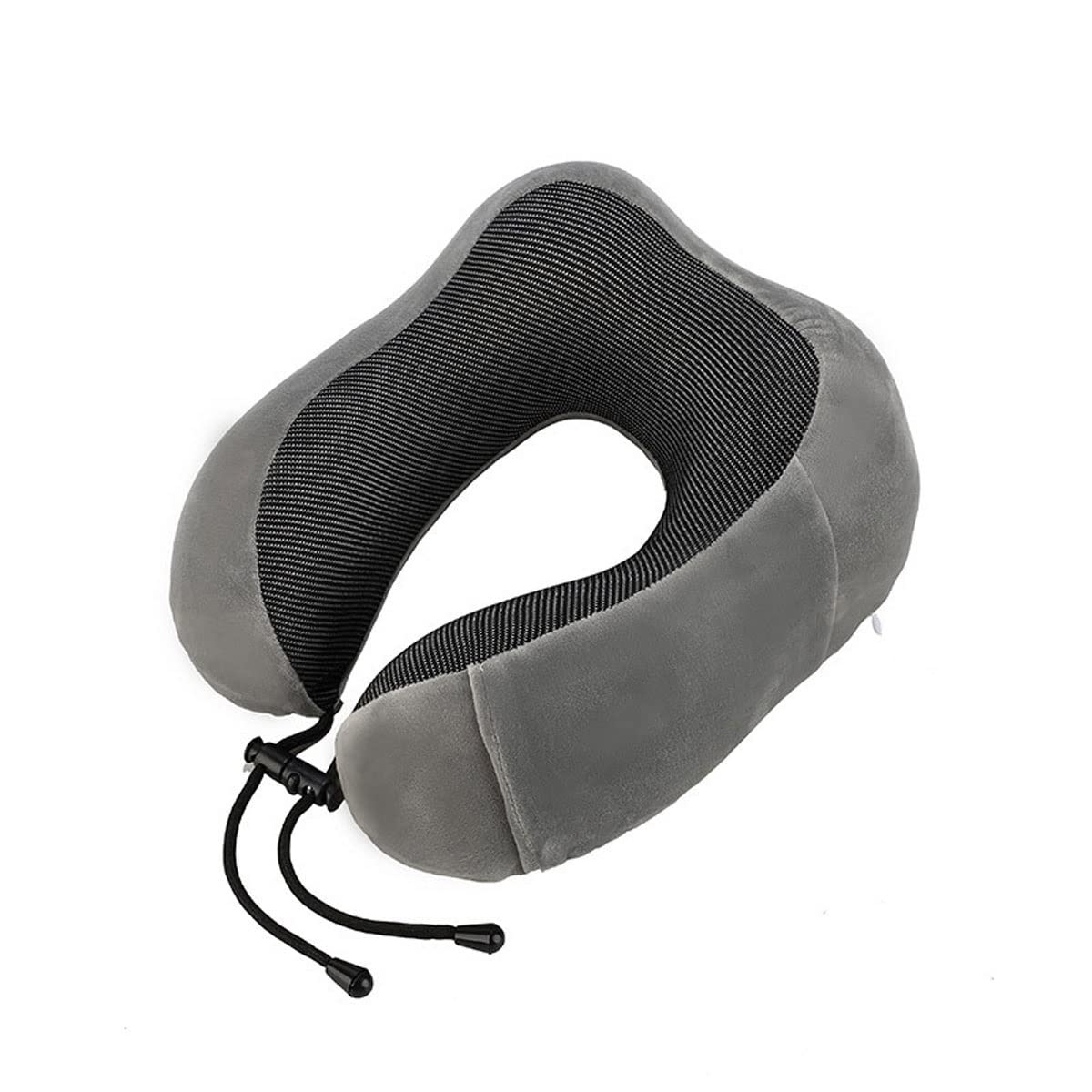 Travel Pillow 100% Pure Memory Foam Neck Pillow for Airplanes, Comfortable
