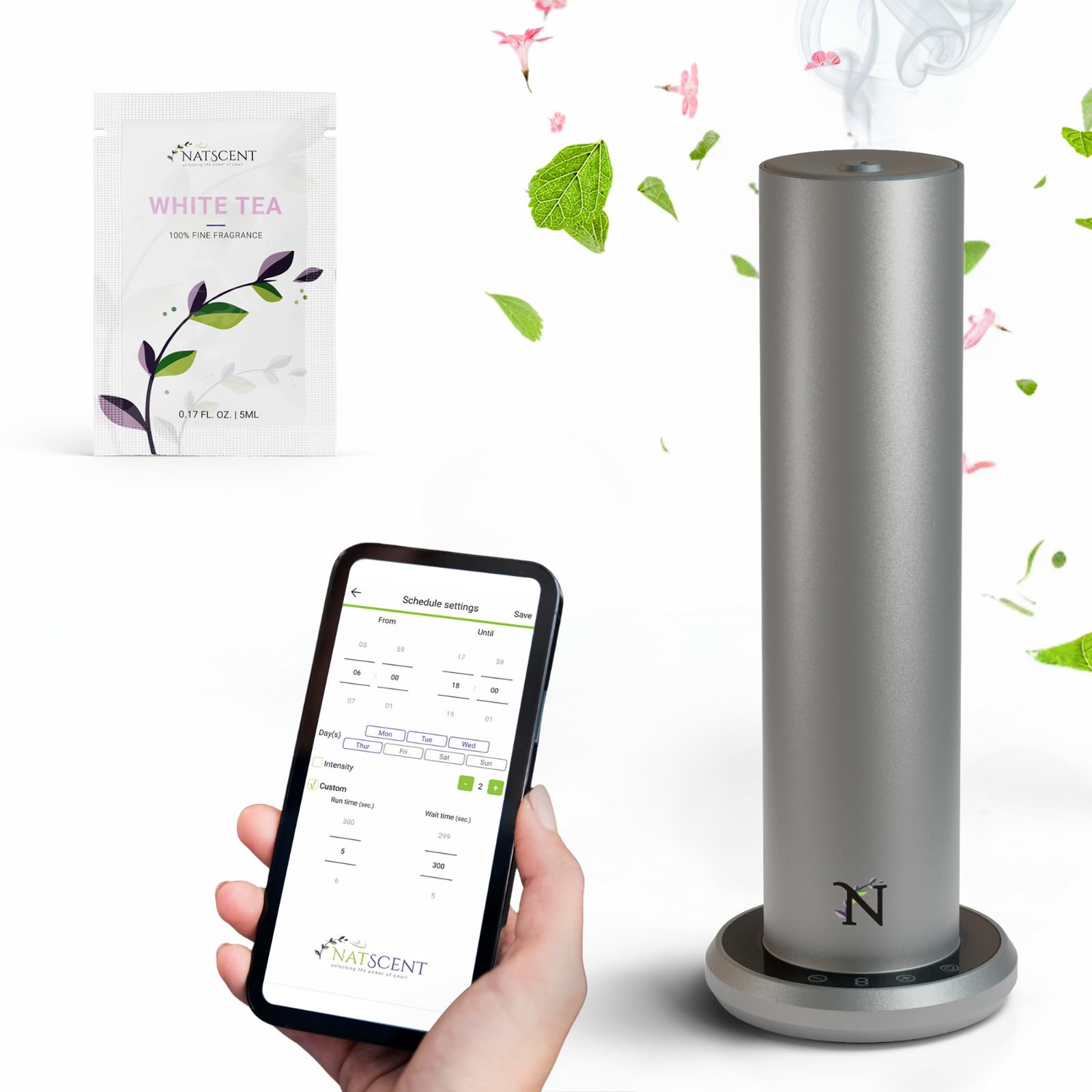Essential Oil Diffuser for Home with Fragrance Sample