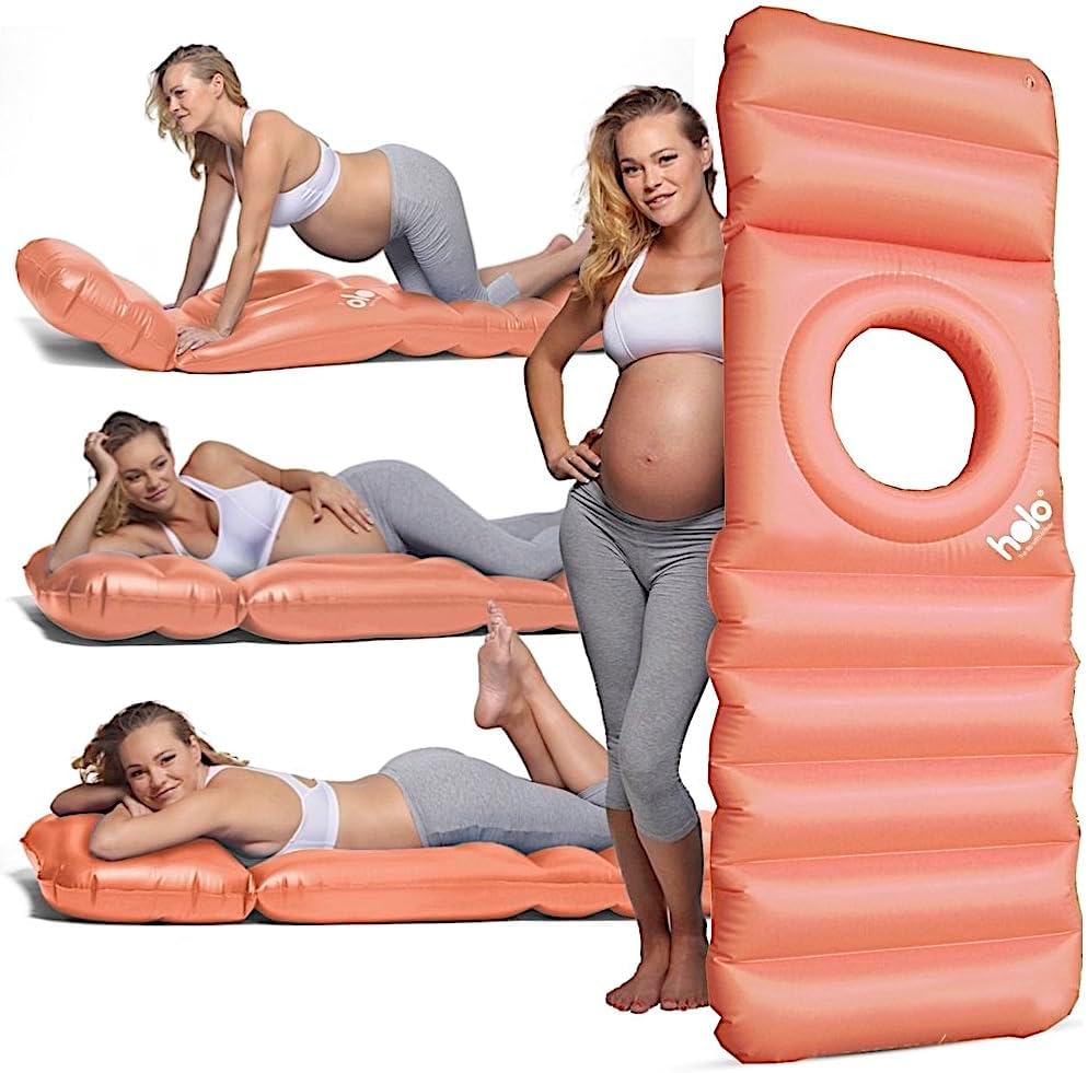 Original Inflatable Pregnancy Pillow - Full Body Maternity Airbed/Float