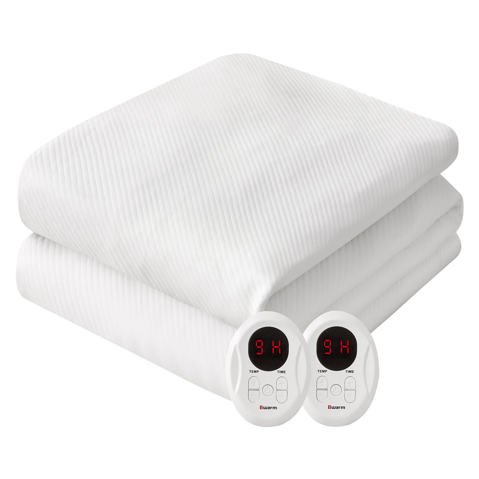 Waterproof Heated Mattress Pad, ETL Certified Bed Warmer with Memory