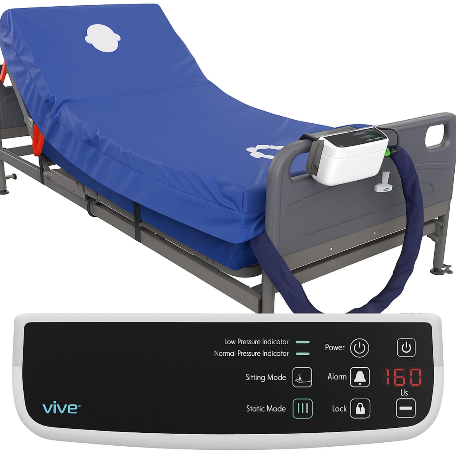 lternating Pressure Mattress - Low Air Loss Hospital Replacement