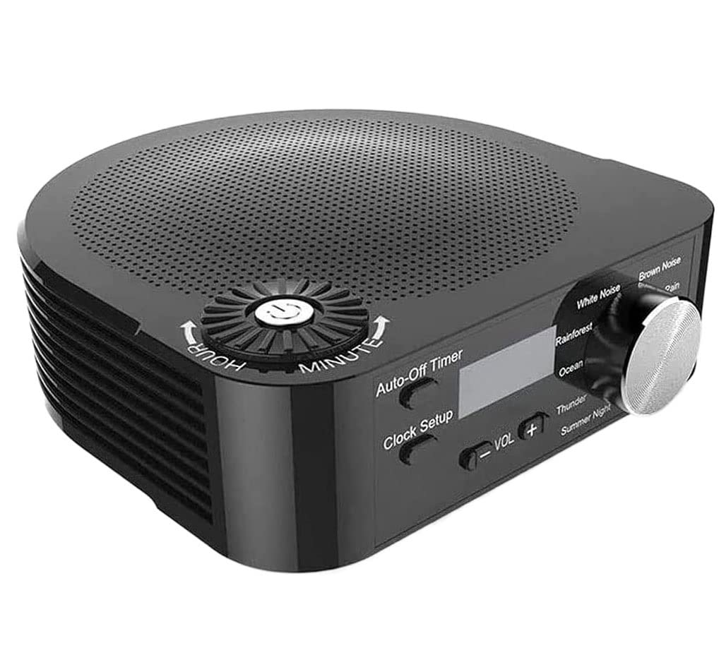 White Noise Machine, Portable Sound Machine for Adults & Baby