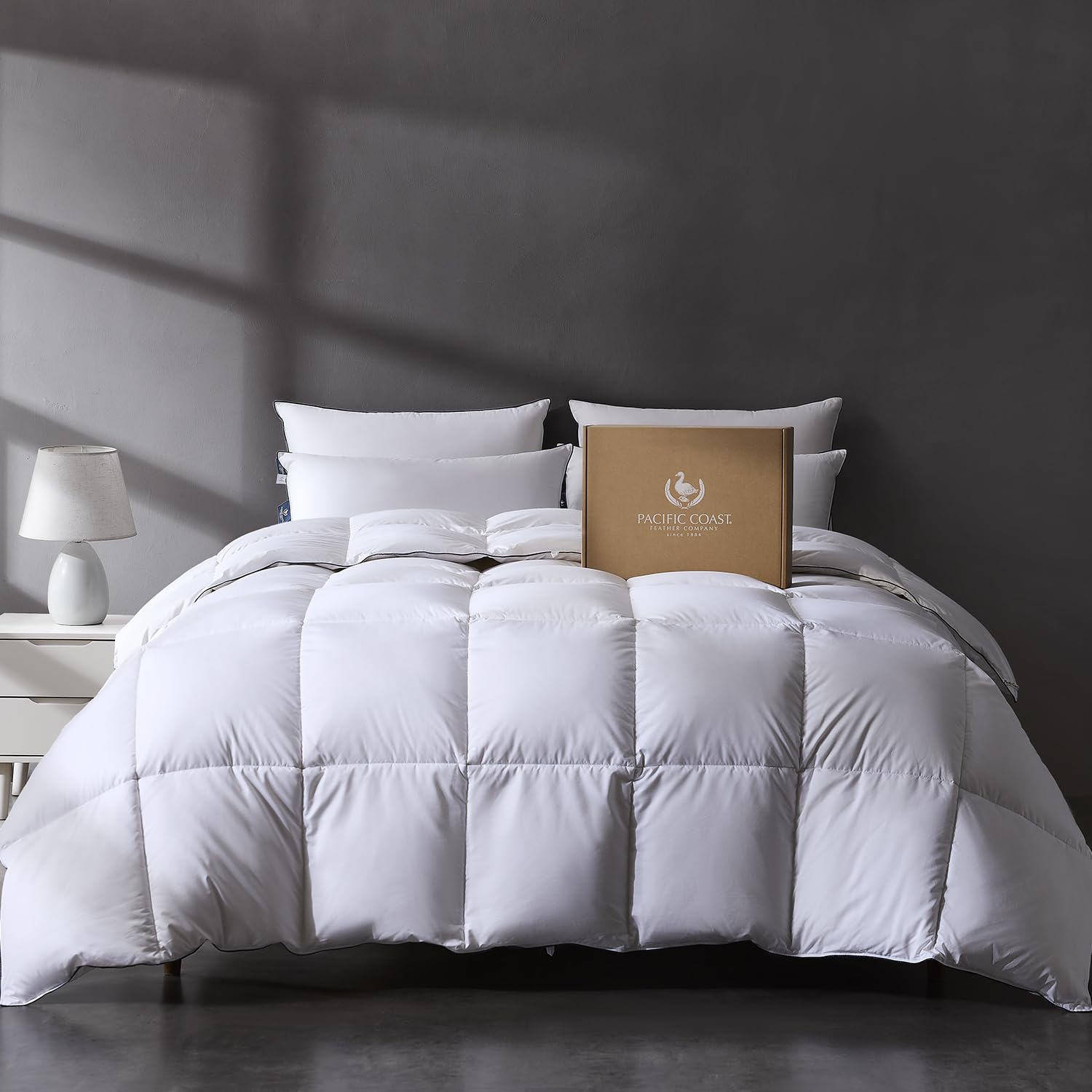 All Season Goose Feather Down Comforter Duvet Insert