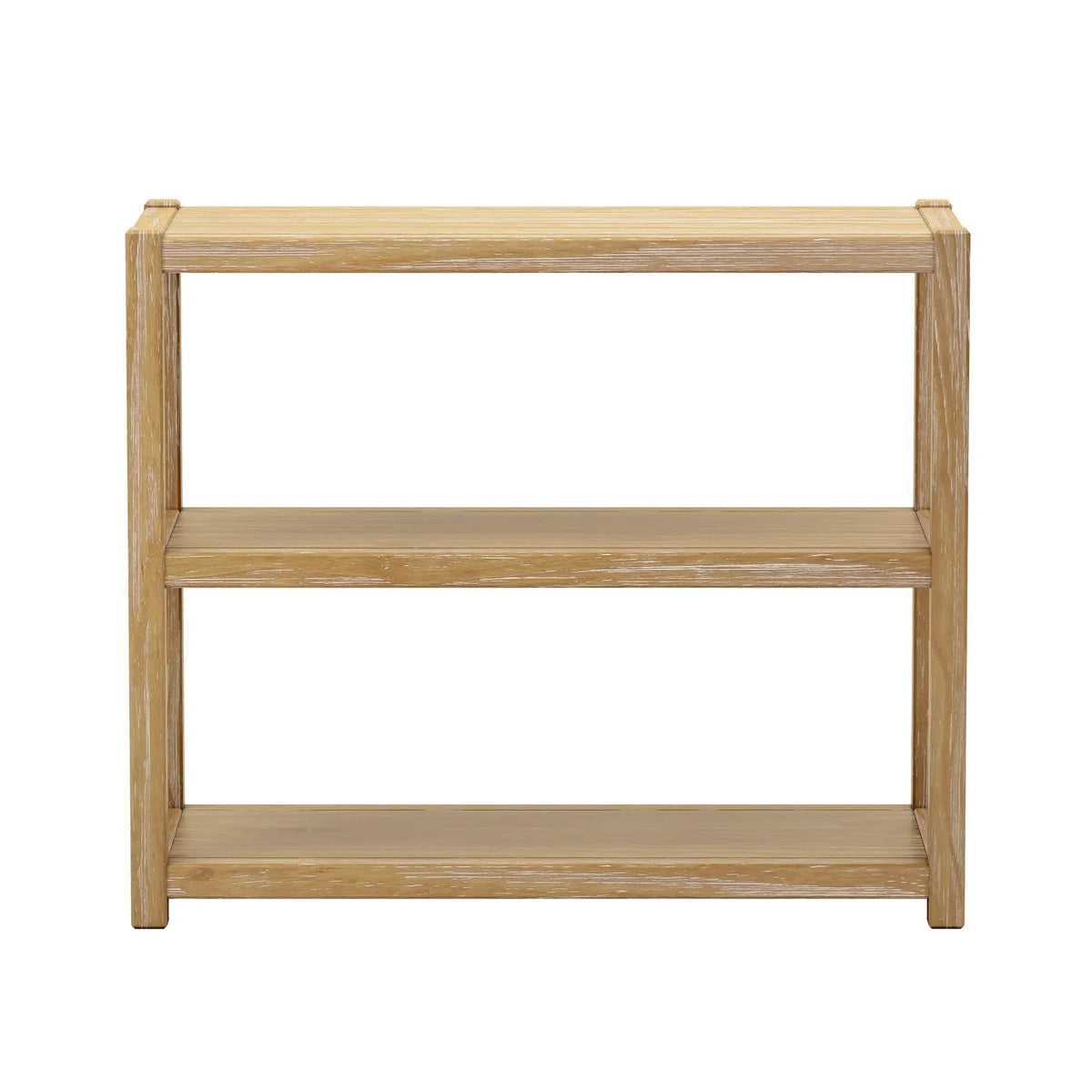 30" Solid Wood Modular Bookcase with 3 Shelves