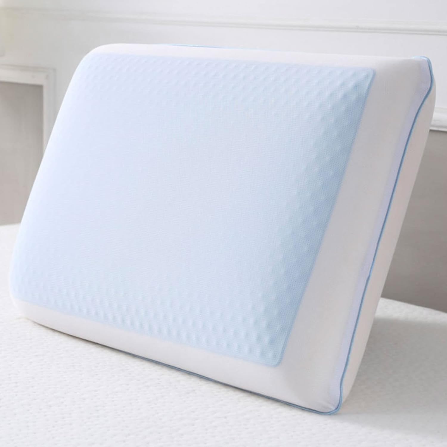 Cooling Pillow for Sleeping, Standard Size Cooling Memory Foam Pillow