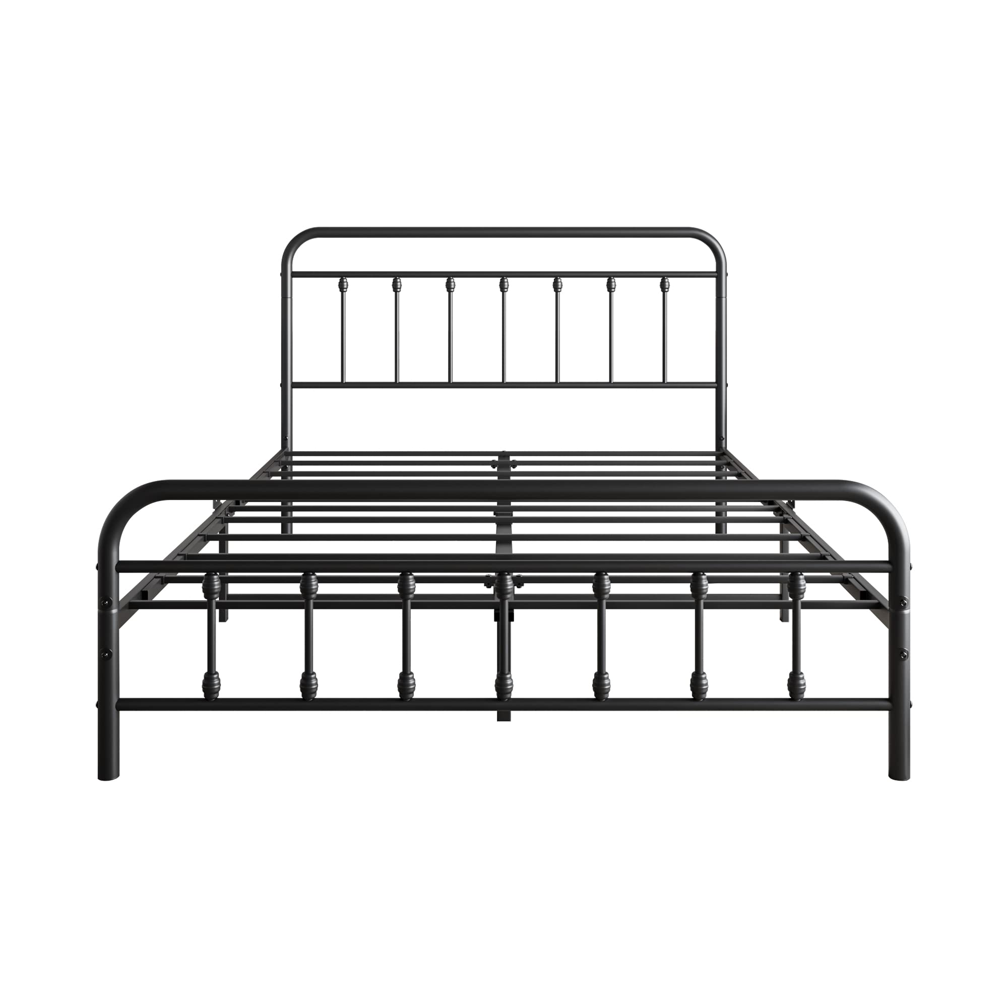 Home Products Vintage Full Size Bed Frame with Headboard