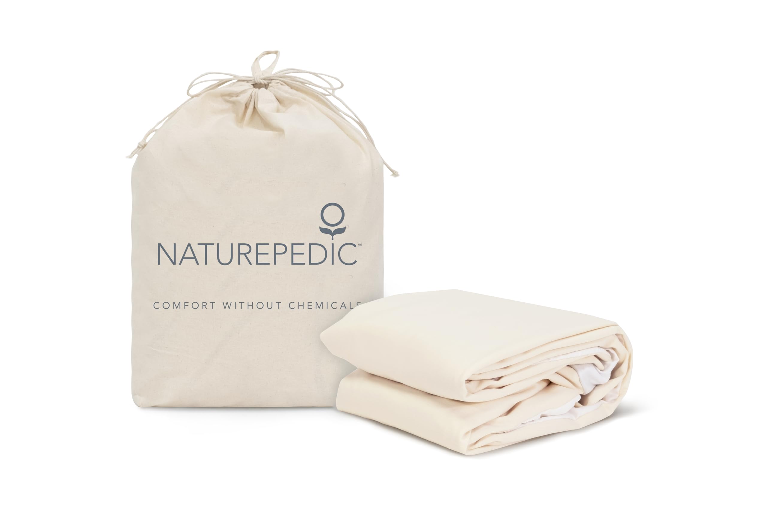 Organic Waterproof Mattress Protector Pad - Washable & Reusable Fitted Stretch Knit
