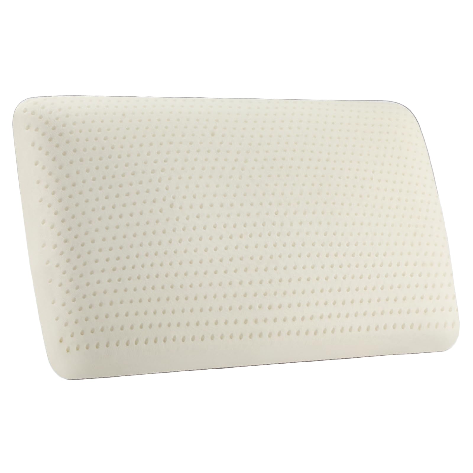 Talalay Latex Pillow, Luxury Queen Sleeping Bed Latex Foam Pillow for Side