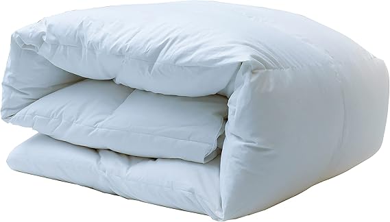 Goose Down Comforter&Duvet Inserts (King Size Winter),White