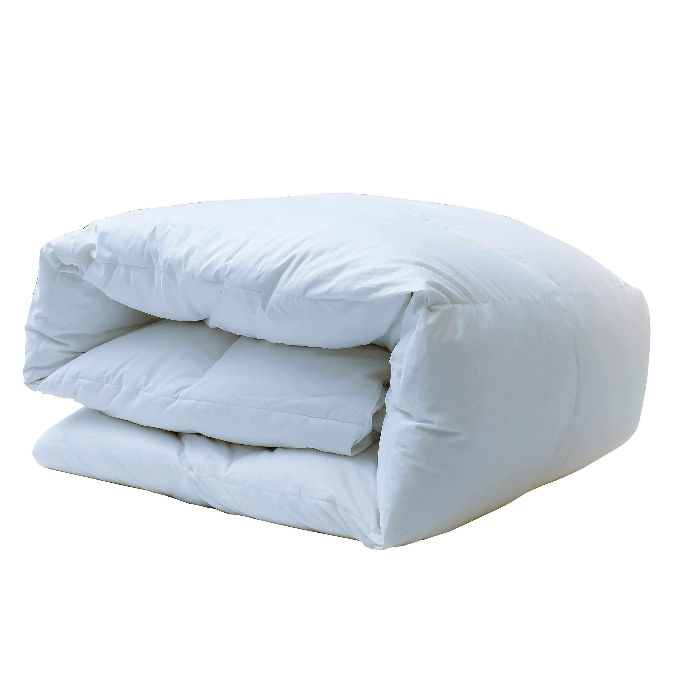 Goose Down Comforter&Duvet Inserts (King Size Winter),White