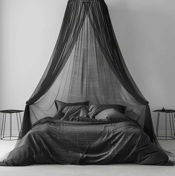 Bed Canopy with Lights,Mosquito Net Bed Canopy for Girls