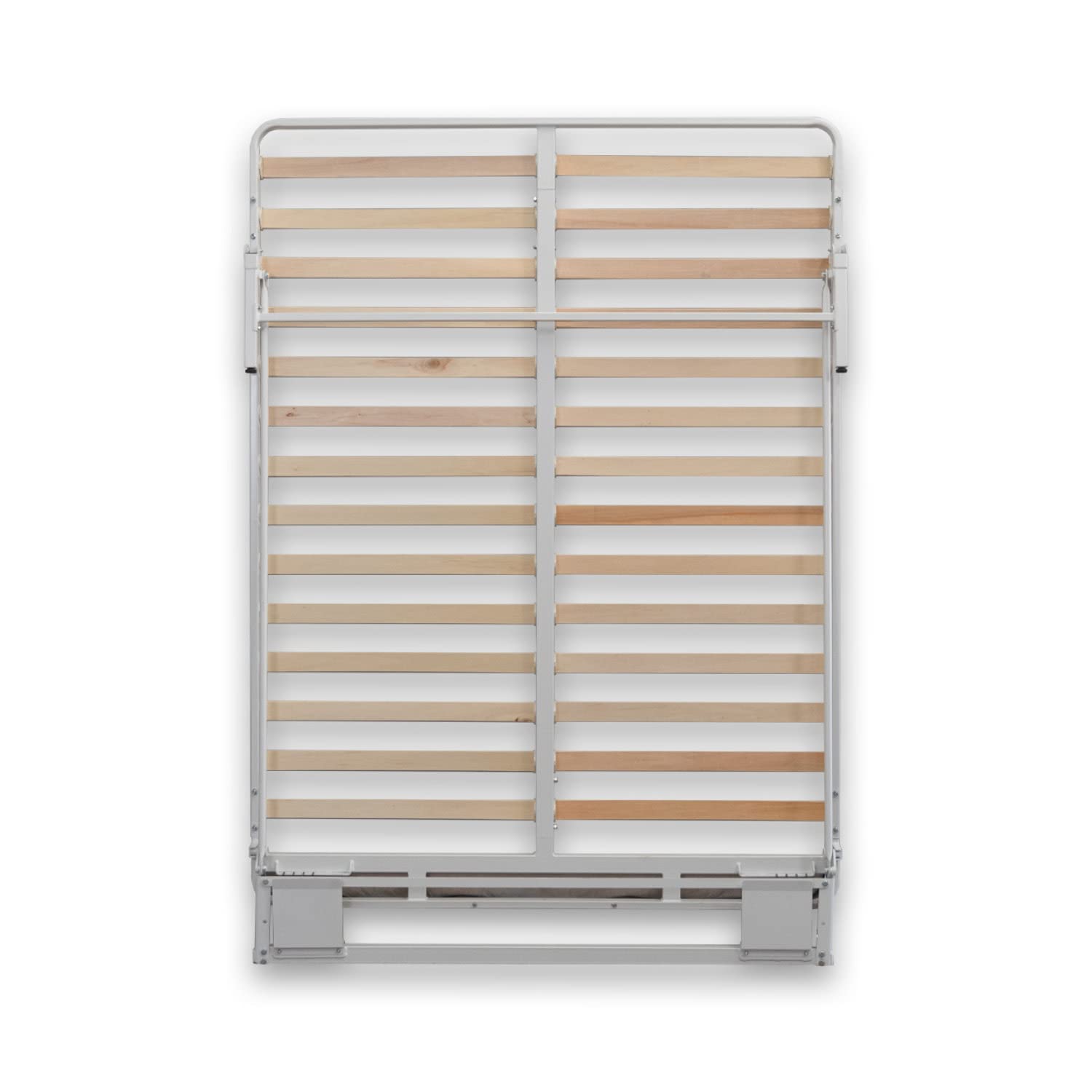 Deluxe Murphy Bed Frame (Queen) Vertical Wallbed, Powder-Coated Steel