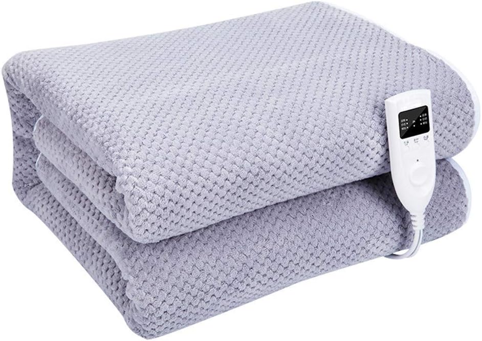 Partition Heated Throw Blankets Electric Mattress Cover Polyester Heating