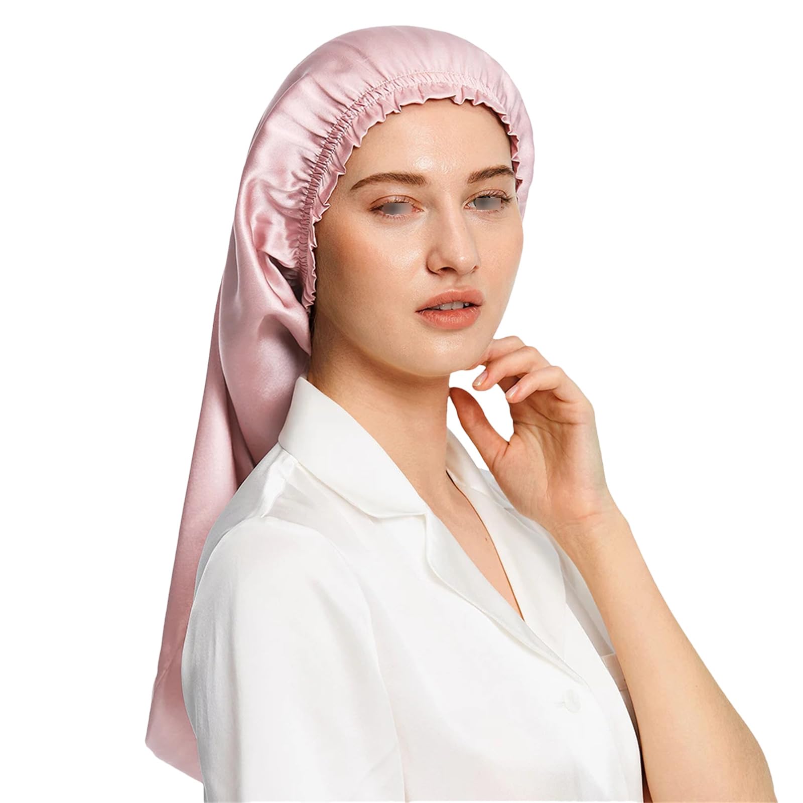 Silk Hat Long Nightcap Hair Care Accessories Headband