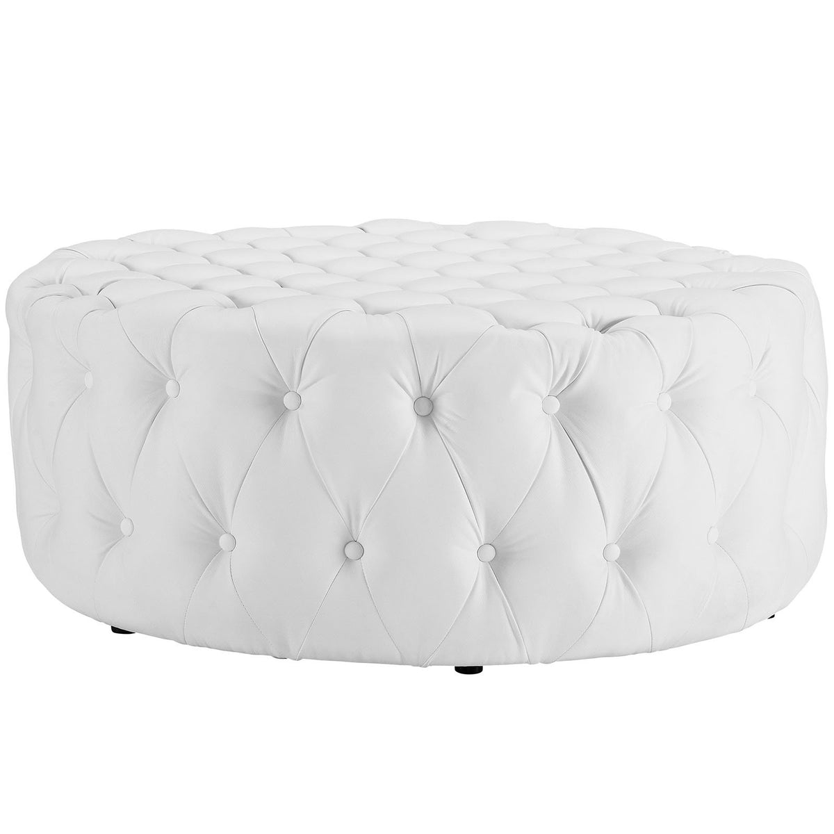 Tufted Round Ottoman