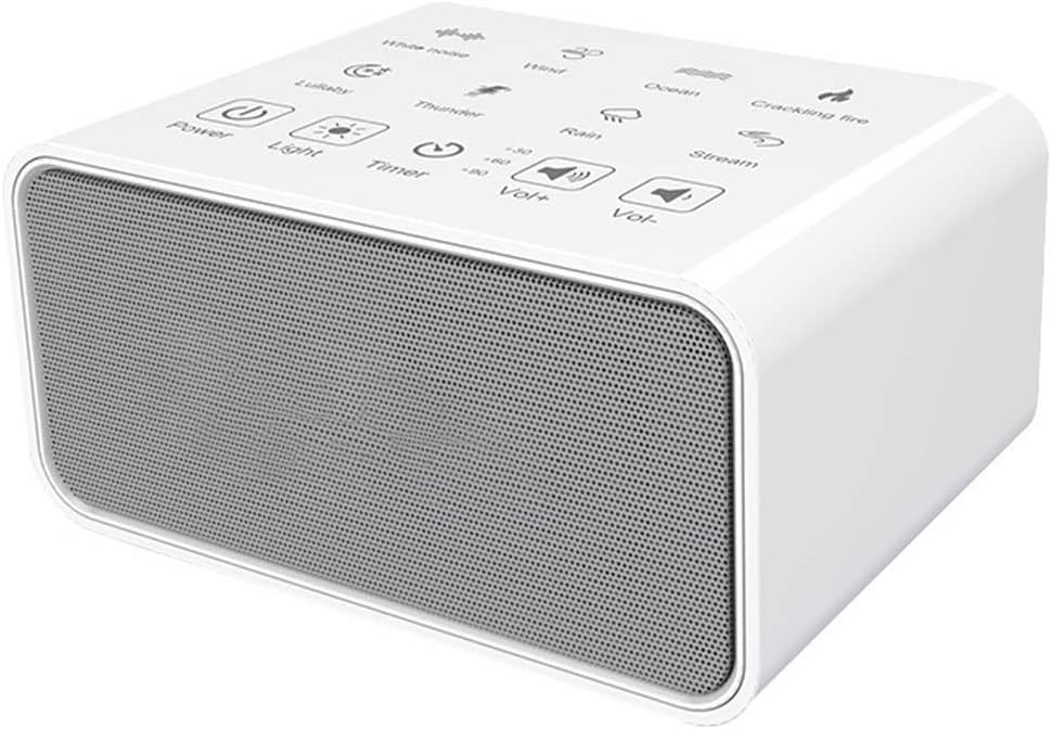 Portable Sound Machine,White Noise Machine Sleep Sound Machine Night