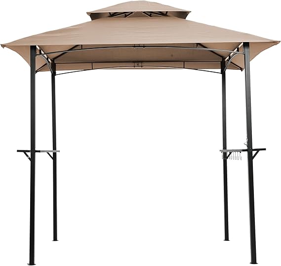 10' x 20' Pop-Up Gazebo Canopy with Mosquito Net - Heavy Duty Party Tent