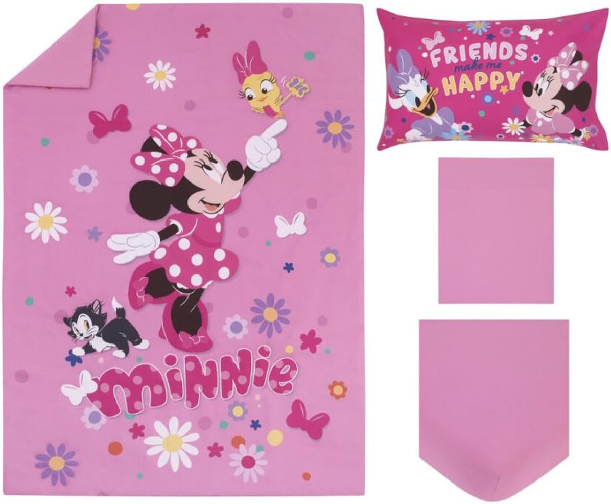 Mouse 4 Piece Toddler Bedding Set