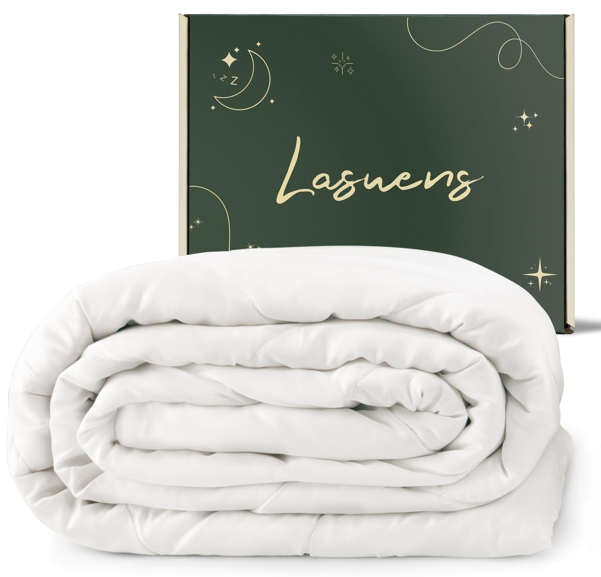 100% Viscose from Bamboo Comforter Queen, Cooling Duvet Insert