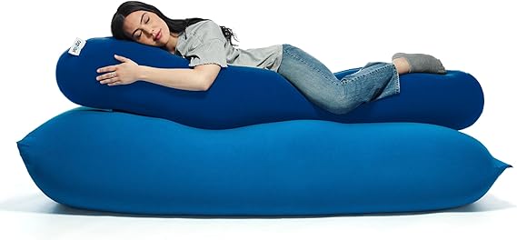 Long Full Body Pillow for Women and Men, Adults, for Back, Lumbar