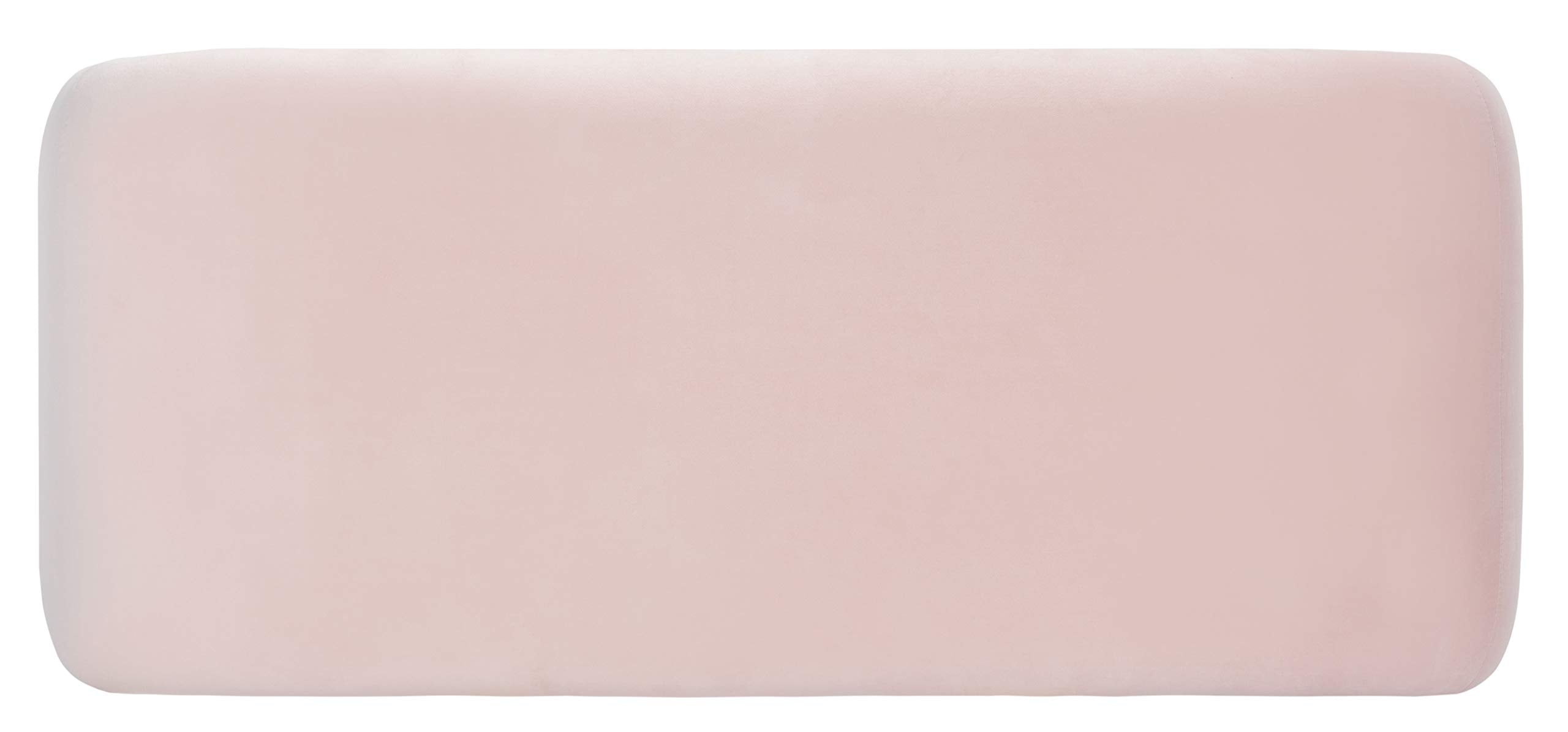 Home Collection Tenko Modern Light Pink Velvet Bench (Fully Assembled) BCH1300C