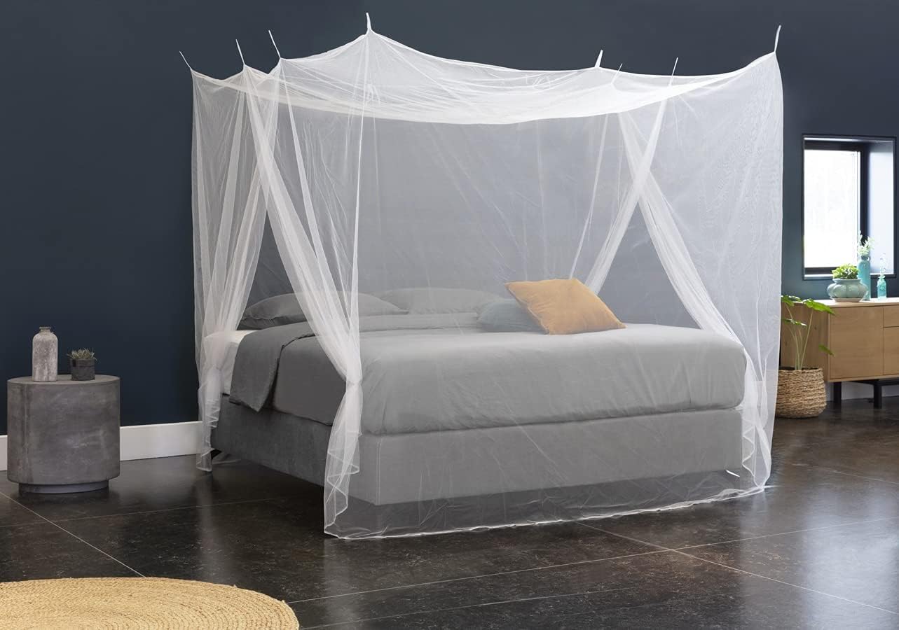 Mosquito Net for Single to King-Sized Beds – 2 Side Opening