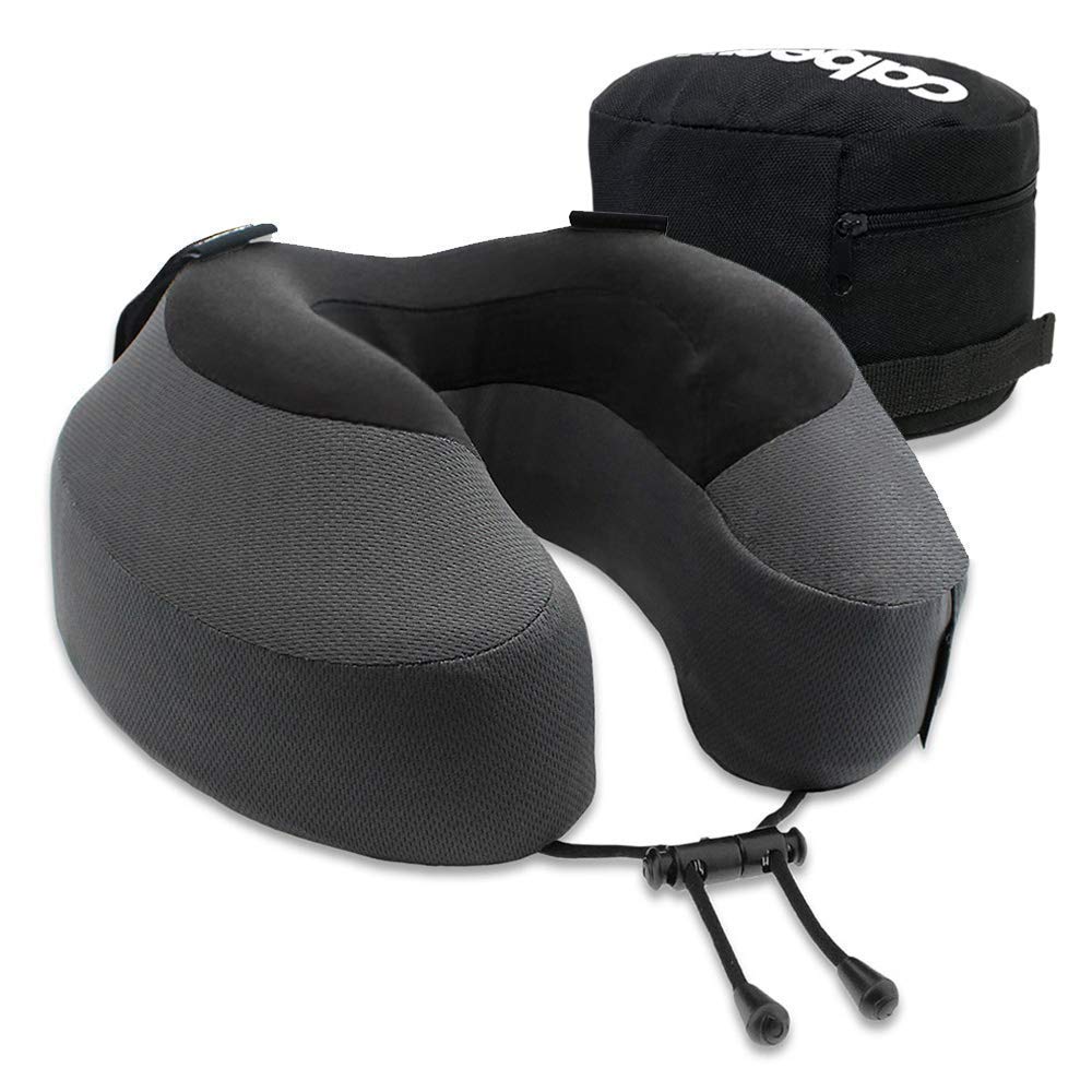 Travel Pillow - Dr Recommended Neck Pillow for Travel - Memory Foam Airplane Pillow