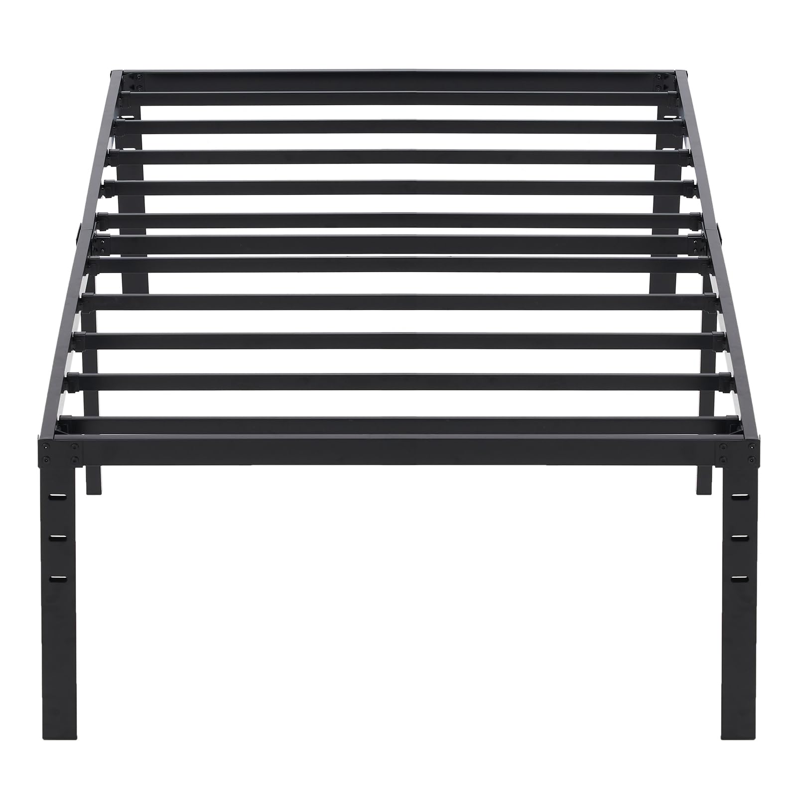 Metal Platform Bed Frame 18 Inch Bed-Frame-Queen No Box Spring Needed