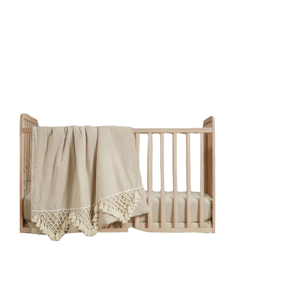 Gender Neutral Boho Bohemian Baby Girl Boy Nursery Crib Bedding Set