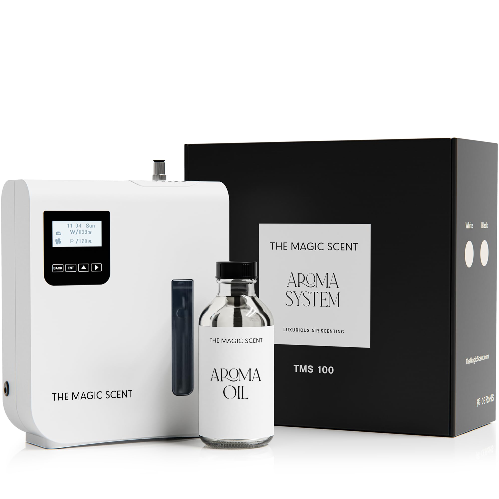 Scent Diffuser, Scent Air Machine for Home & Hotels, HVAC or Portable Nebulizing